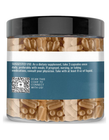 Cápsulas de Cúrcuma y Moringa Elementos de la Tierra 200 Unidades