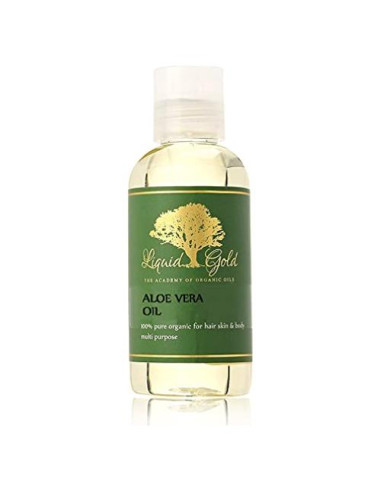 Aceite de Aloe Vera 120 ml Premium Orgánico Cuidado Piel Cabello