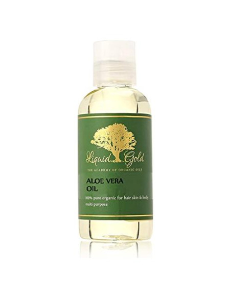 Aceite de Aloe Vera 120 ml Premium Orgánico Cuidado Piel Cabello