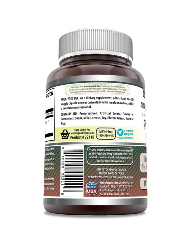 Extracto de Corteza de Pino Amazing Formulas 100mg 60 Cápsulas