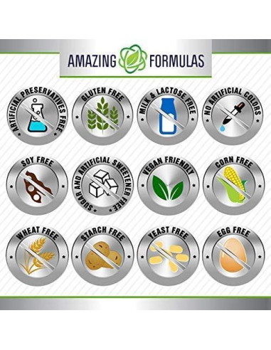 Extracto de Corteza de Pino Amazing Formulas 100mg 60 Cápsulas