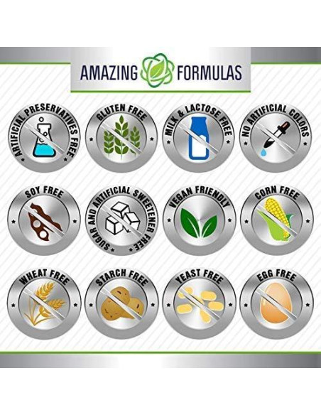 Extracto de Corteza de Pino Amazing Formulas 100mg 60 Cápsulas