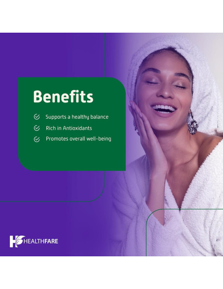 Extracto de Arándano 5000mg HealthFare | 200 Cápsulas Veganas | Sin Gluten