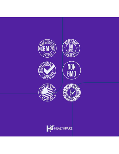 Extracto de Arándano 5000mg HealthFare | 200 Cápsulas Veganas | Sin Gluten