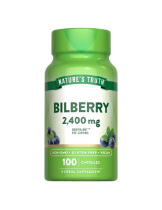 Extracto de Arándano Europeo en Cápsulas Verdad de la Naturaleza 2400mg