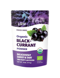 Polvo de Grosella Negra Orgánica LOOV 113 g Liofilizado