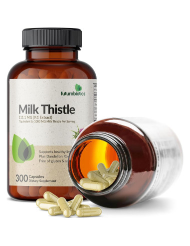 Futurebiotics Cardo Mariano 300 Cápsulas - Soporte Hepático