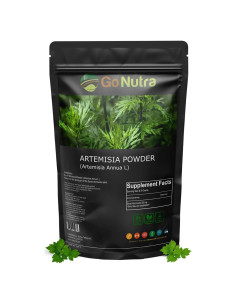 Polvo de Ajenjo Dulce Go Nutra 227 g - Artemisia Annua Pura