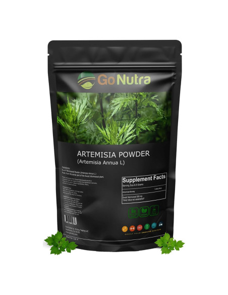 Polvo de Ajenjo Dulce Go Nutra 227 g - Artemisia Annua Pura