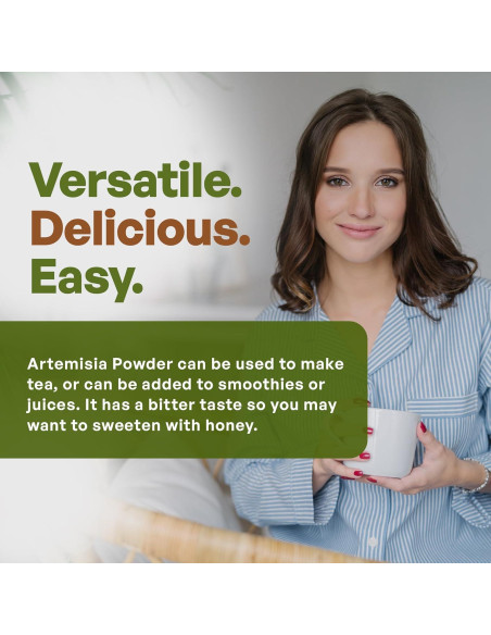 Polvo de Ajenjo Dulce Go Nutra 227 g - Artemisia Annua Pura