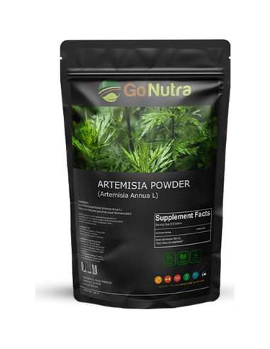 Polvo de Ajenjo Dulce Go Nutra 227 g - Artemisia Annua Pura
