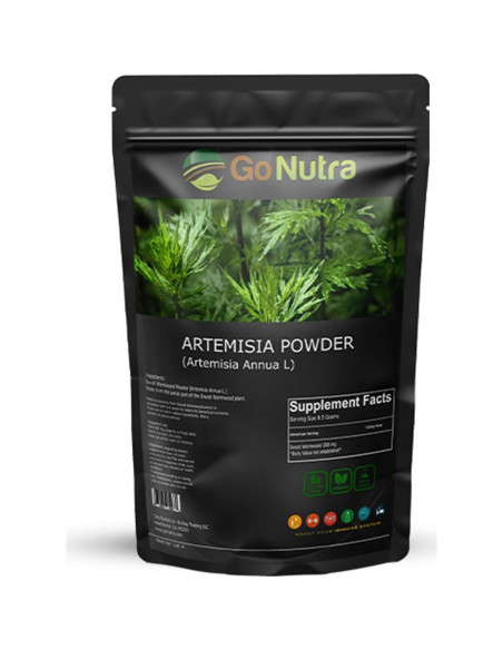 Polvo de Ajenjo Dulce Go Nutra 227 g - Artemisia Annua Pura