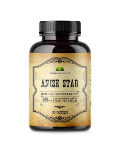 Suplemento de Anís Estrellado Herbalicious - 100 Cápsulas 500mg
