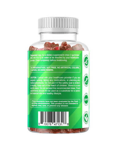 Gomitas de Musgo Marino Vitamatic 3000mg - 60 Unidades