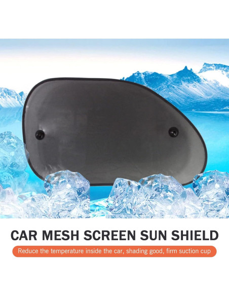 Protector Solar Ventanas Laterales Coche Downhill 2 PCS