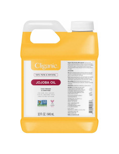 Aceite de Jojoba Cliganic 946ml 100% Puro No Transgénico