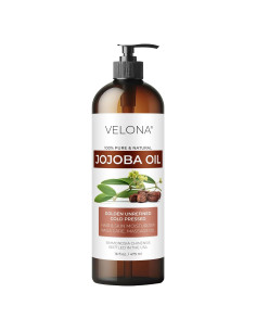 Aceite de Jojoba 100% Puro Velona 473ml Prensado en Frío
