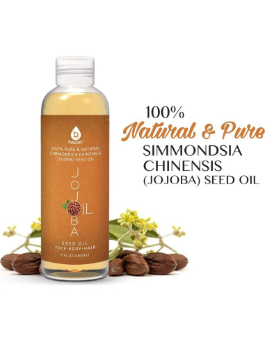 Aceite de Jojoba Puro Pursonic 170 ml - Hidratante Natural