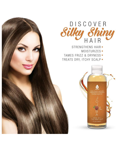 Aceite de Jojoba Puro Pursonic 170 ml - Hidratante Natural