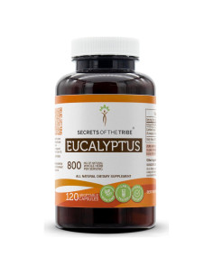 Cápsulas de Eucalipto Secretos de la Tribu 120 Unidades 800 mg