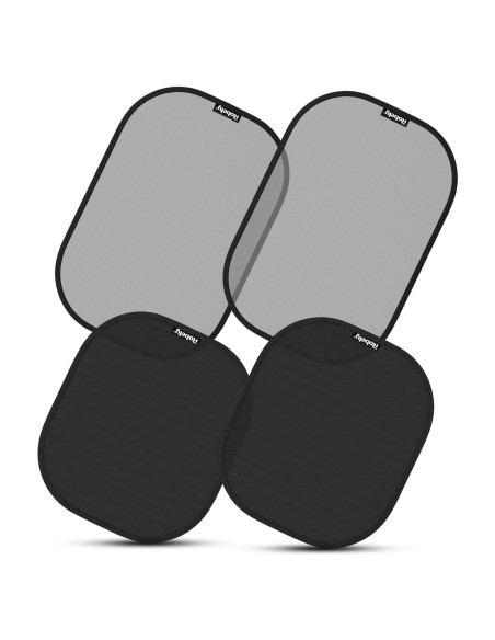 Cortinas Solares para Auto Roberly 4 Pack UV 98% 53x36 cm Cortinas Solares para Auto Roberly 4 Pack UV 98% 53x36 cm