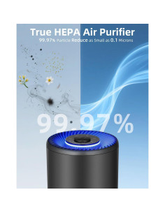 Purificador de Aire Slevoo HEPA 3-en-1 para Habitaciones 94.3 m 2