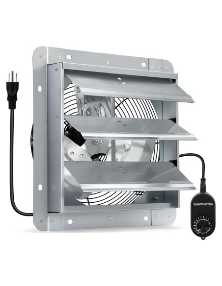 Ventilador de Escape Hipoilk 14" con Control de Velocidad 1088 CFM