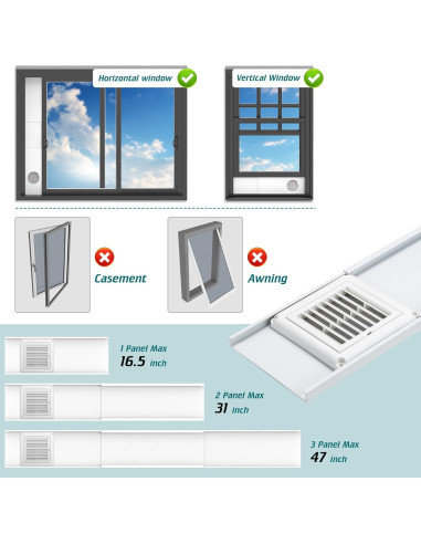 Kit de Ventilación para Secadora Daisypower 4" Ajustable