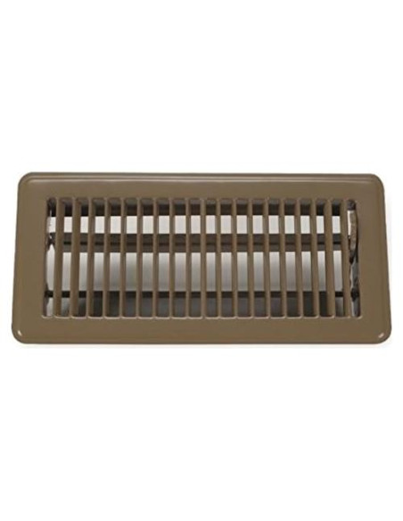 Registro de Piso Rocky Mountain Goods 34.92x14.29 cm Marrón