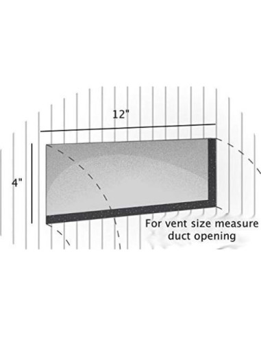 Registro de Piso Rocky Mountain Goods 34.92x14.29 cm Marrón