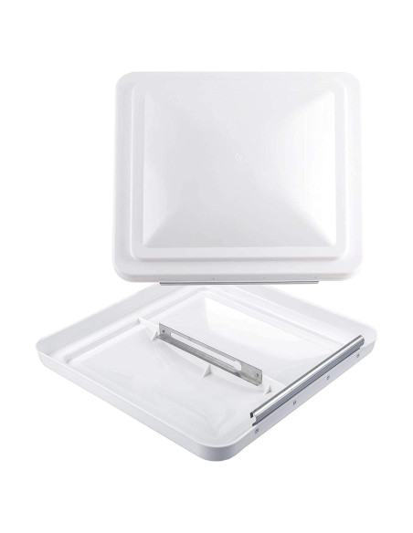 Cubierta de Ventilación de Techo RVGUARD 37.5 cm Blanca - Paquete de 2