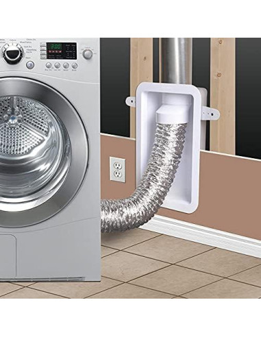 Caja de Ventilación Recesada Dundas Jafine DRB4XZW 10.16 cm Blanca