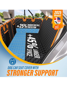 Funda de Asiento para Perros Kollgux 7 en 1 Impermeable 190kg 2