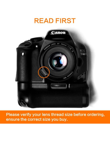 Paquete de 3 tapas de lente 55 mm X-SweetDream con limpieza