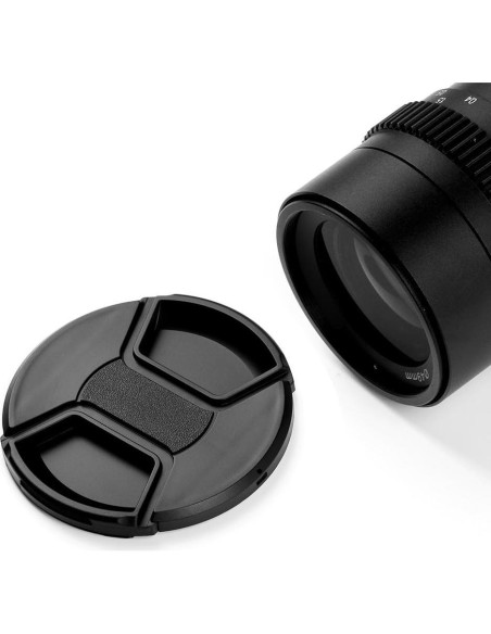 Paquete de 3 tapas de lente 55 mm X-SweetDream con limpieza