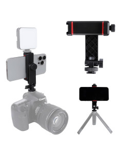 Adaptador de Montaje para Trípode de Teléfono Shenzhen R6-Rojo