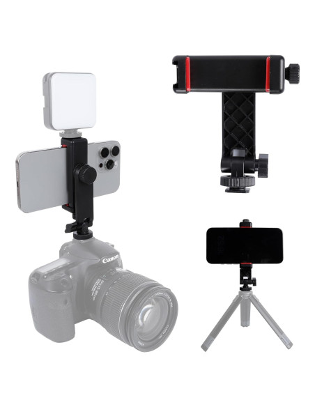 Adaptador de Montaje para Trípode de Teléfono Shenzhen R6-Rojo