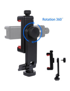 Adaptador de Montaje para Trípode de Teléfono Shenzhen R6-Rojo 2
