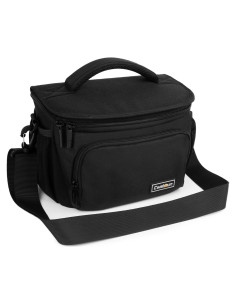 Bolsa de cámara cruzada Cwatcun impermeable para DSLR y SLR