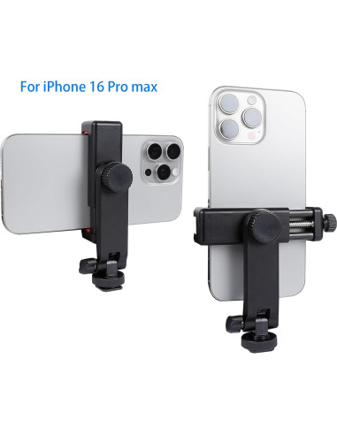 Adaptador de Montaje para Trípode de Teléfono Shenzhen R6-Rojo