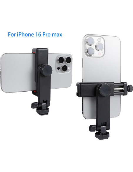 Adaptador de Montaje para Trípode de Teléfono Shenzhen R6-Rojo