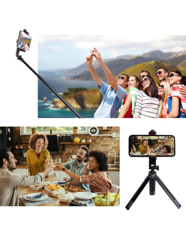 Adaptador de Montaje para Trípode de Teléfono Shenzhen R6-Rojo