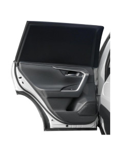 Sombrillas para Ventanas de Auto TechSpanner - Paquete de 2, UV y Privacidad