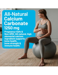 NatureWise Calcio 1250mg + Vitamina D3 1000UI - 60 Gelatinas 2