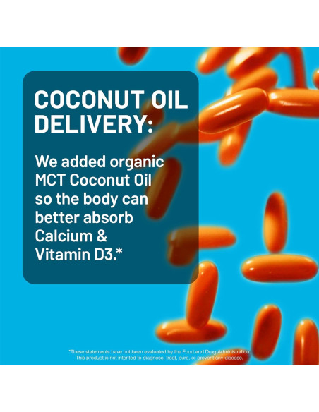 NatureWise Calcio 1250mg + Vitamina D3 1000UI - 60 Gelatinas