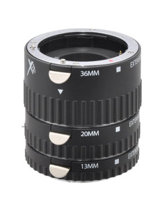 Juego de Tubos de Extensión Macro Xit XTETS para Cámaras Sony