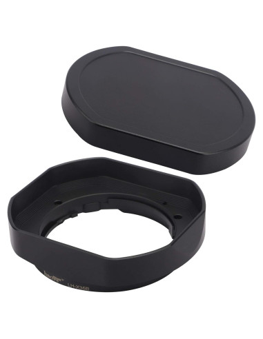 Capucha de Lente Cuadrada Haoge LH-X35B para Fujifilm 35mm y 23mm