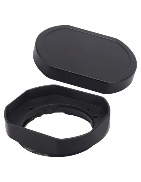 Capucha de Lente Cuadrada Haoge LH-X35B para Fujifilm 35mm y 23mm