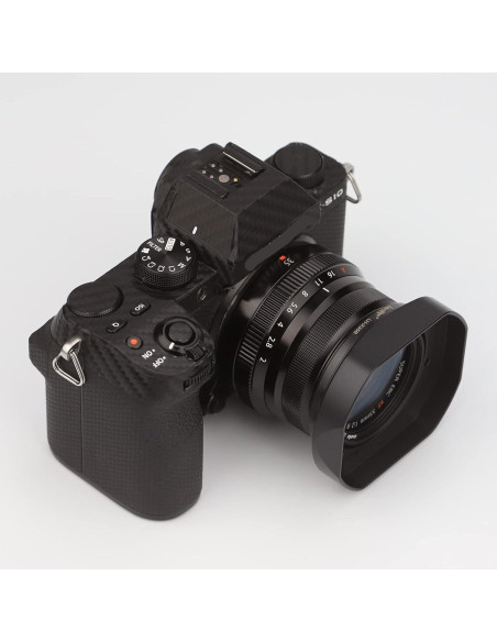 Capucha de Lente Cuadrada Haoge LH-X35B para Fujifilm 35mm y 23mm