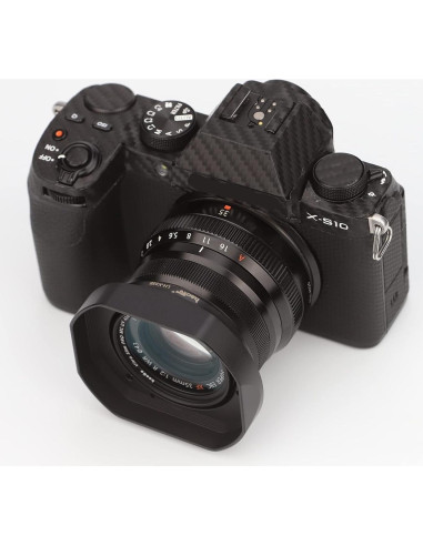 Capucha de Lente Cuadrada Haoge LH-X35B para Fujifilm 35mm y 23mm